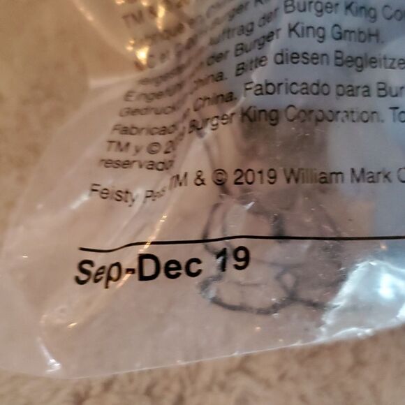 NIP Burger King 2019 FiestyPets Toy - Picture 3 of 3